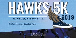 San Diego Christian College 2019 Hawks 5K