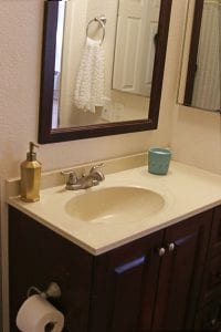 San Diego Christian College resident apartments bathroom