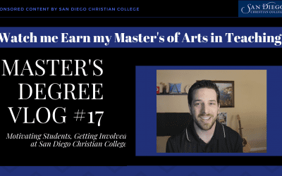 Master’s Vlog #17 Encouraging Students, Showing Passion for Interests, and Motivating Participation