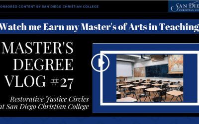 Master’s Degree Vlog #27: Restorative Justice in the Classroom