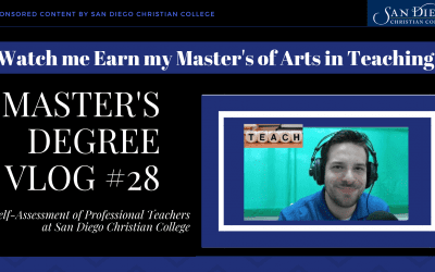 Master’s Degree Vlog #28: Applying Professional Standards of Teaching